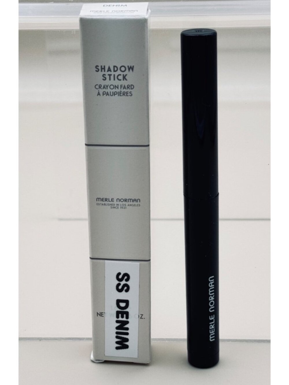 Merle Norman Shadow Stick Eye Crayon In Denim Blue 1.4g NEW